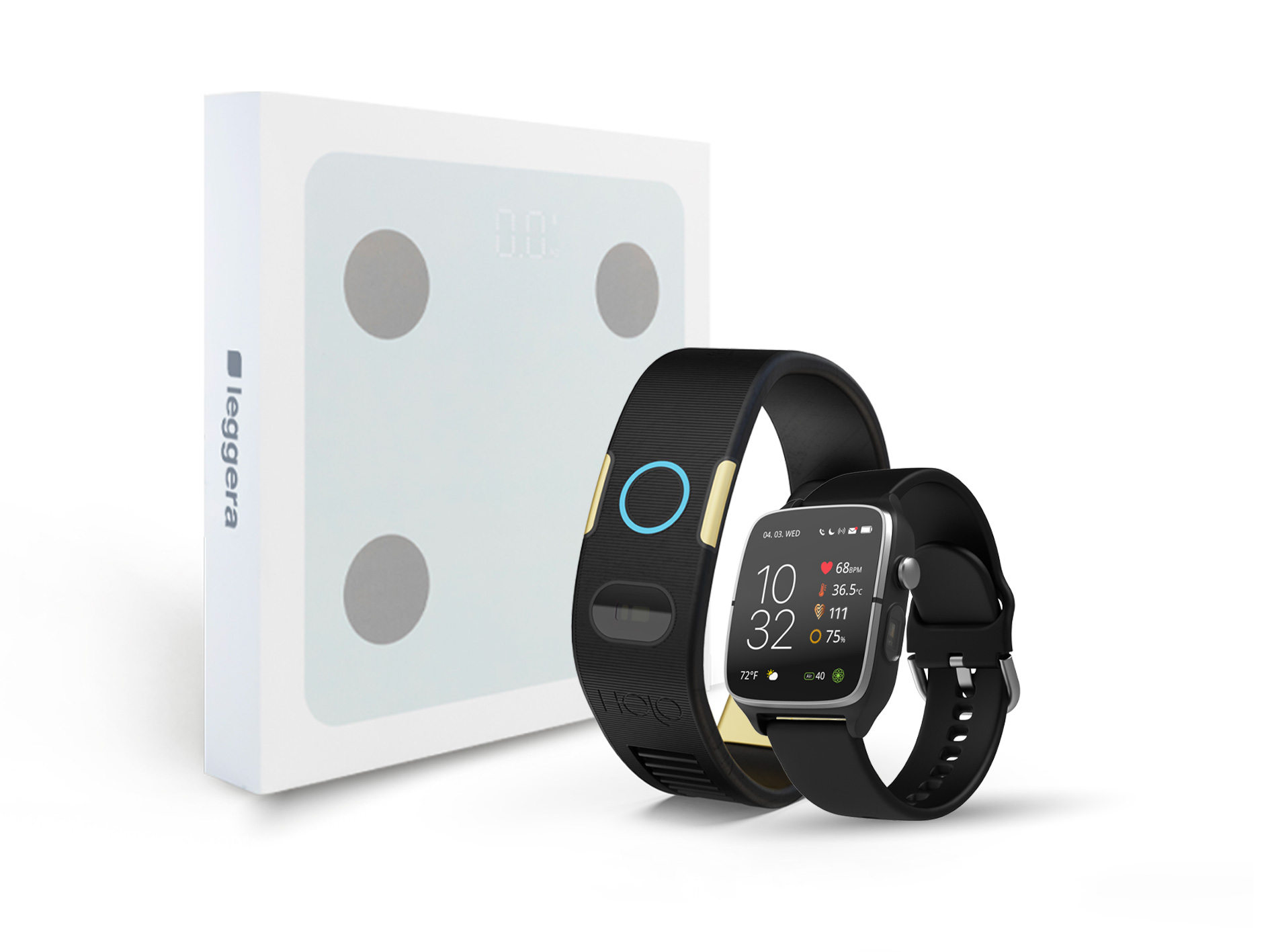 vyvo icon&leggera の新品セットです！ vyvoスマート 体重計 バンド 【公式通販】