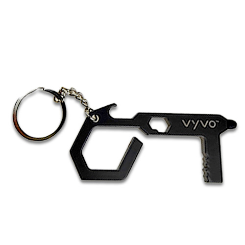 Non-touch keychain